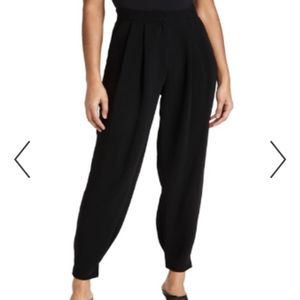 Cinq A Sept Elaina Pleated Front Tapered Leg Pants Size 4